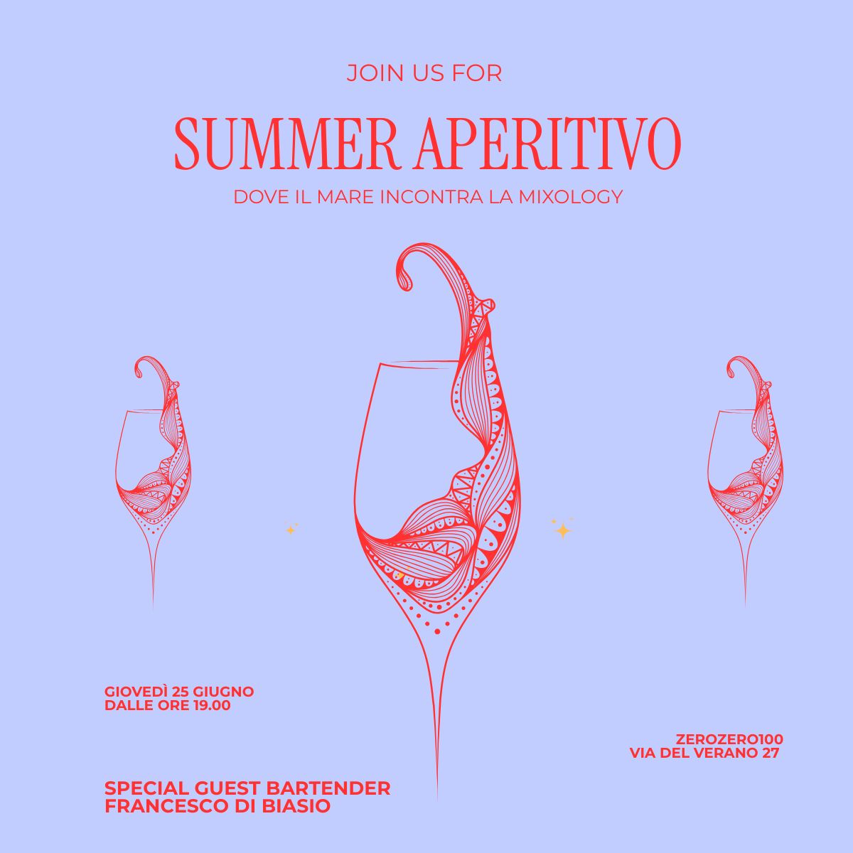 ZeroZero100 Roma - Summer aperitivo